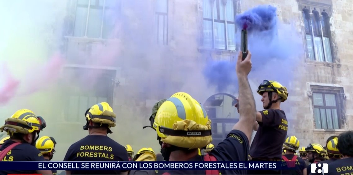 Mazón y Núñez se reunirán con los sindicatos de bomberos forestales el próximo martes
