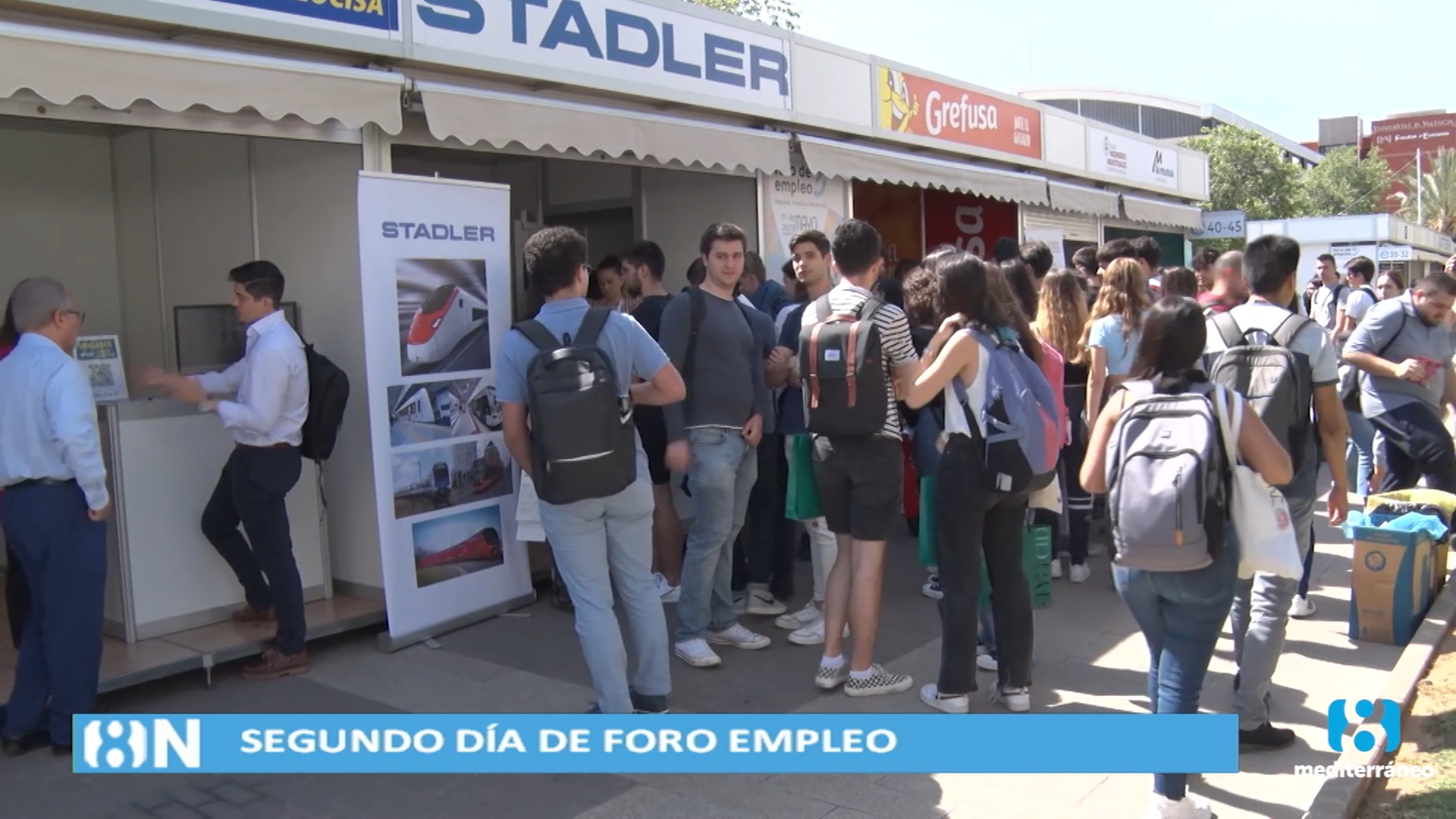Inaugurado el Foro de Empleo de la UPV que cuenta con más de 1.400 ofertas de trabajo 