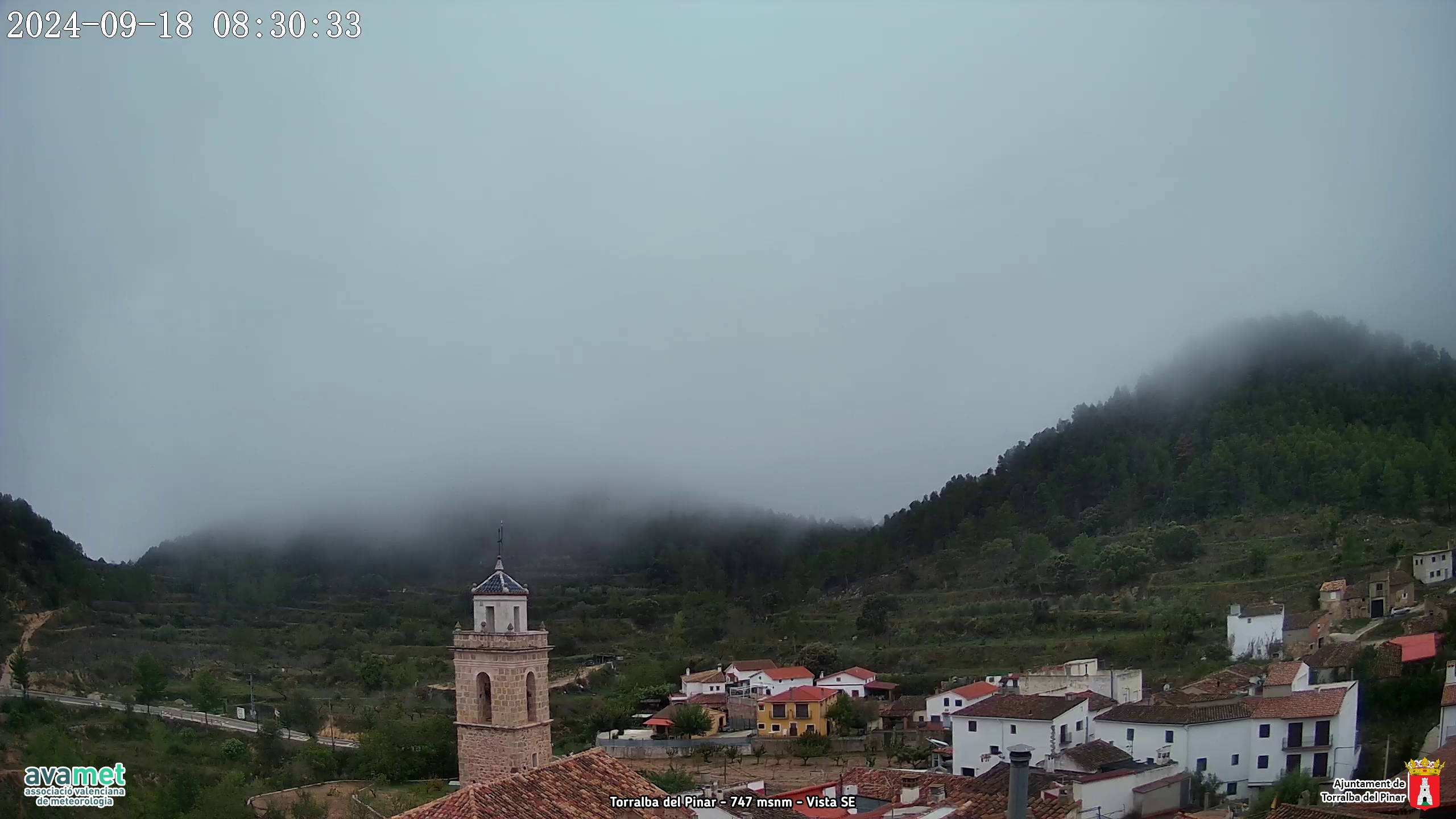 Lluvias que pueden ser fuertes, más probables en la mitad norte de la Comunidad Valenciana