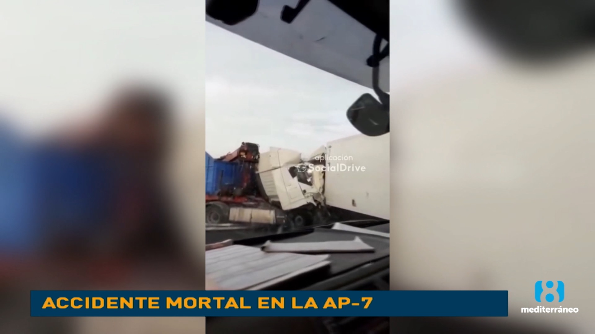 Un accidente en la AP-7 en Crevillent se cobra la vida de una persona
