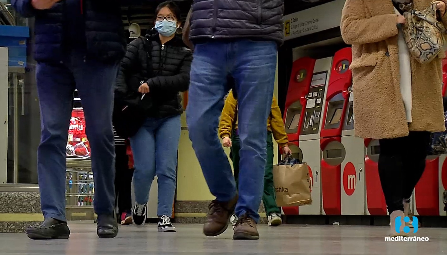 El fin de las mascarillas en el transporte público podría estar cerca