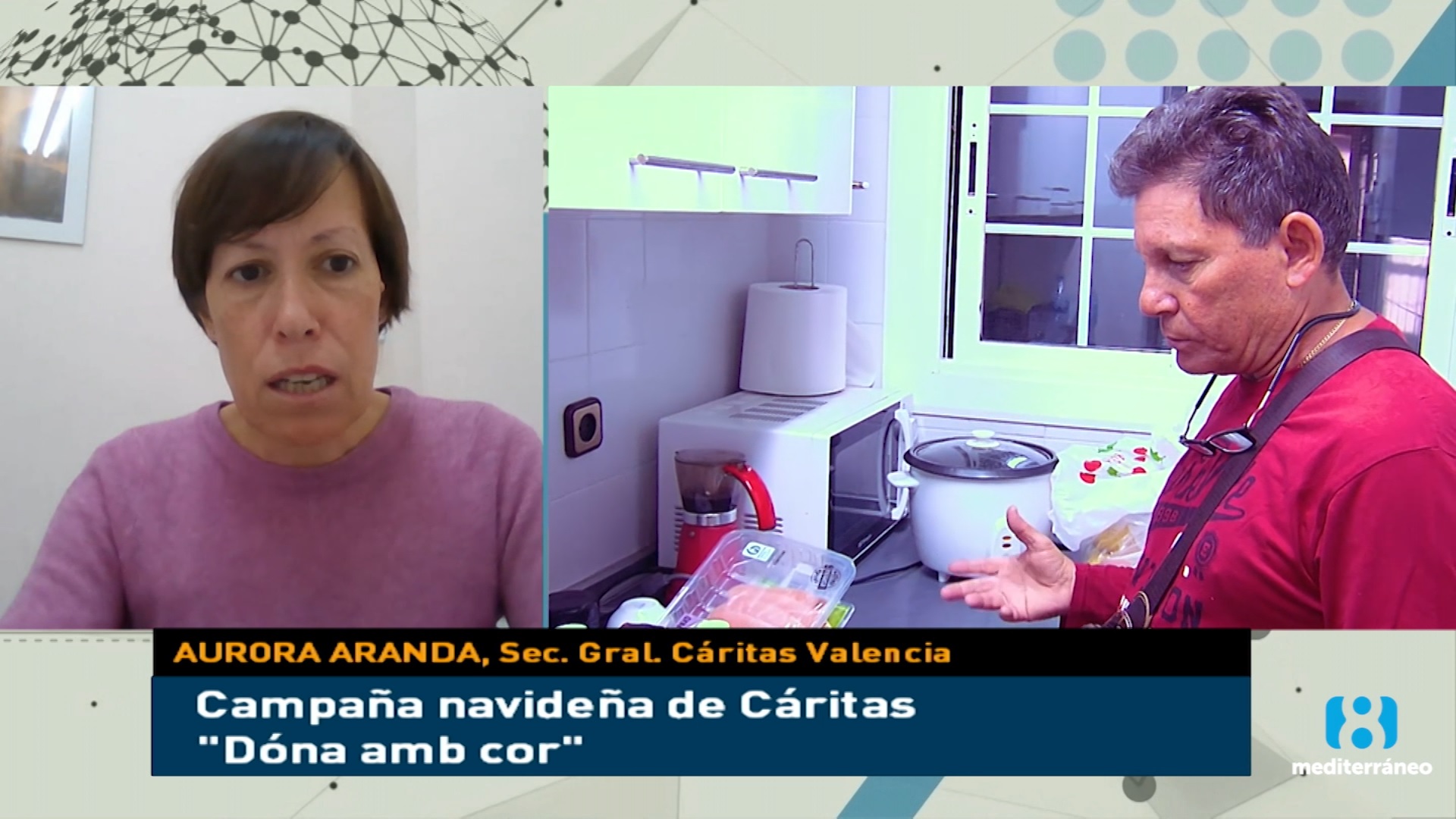 La campaña ‘Dóna amb cor’ de Cáritas Valencia muestra la solidaridad de los valencianos