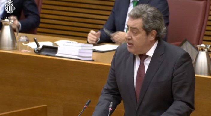 José María Llanos será nuevo síndic de Vox en Les Corts en sustitución de Ana Vega
