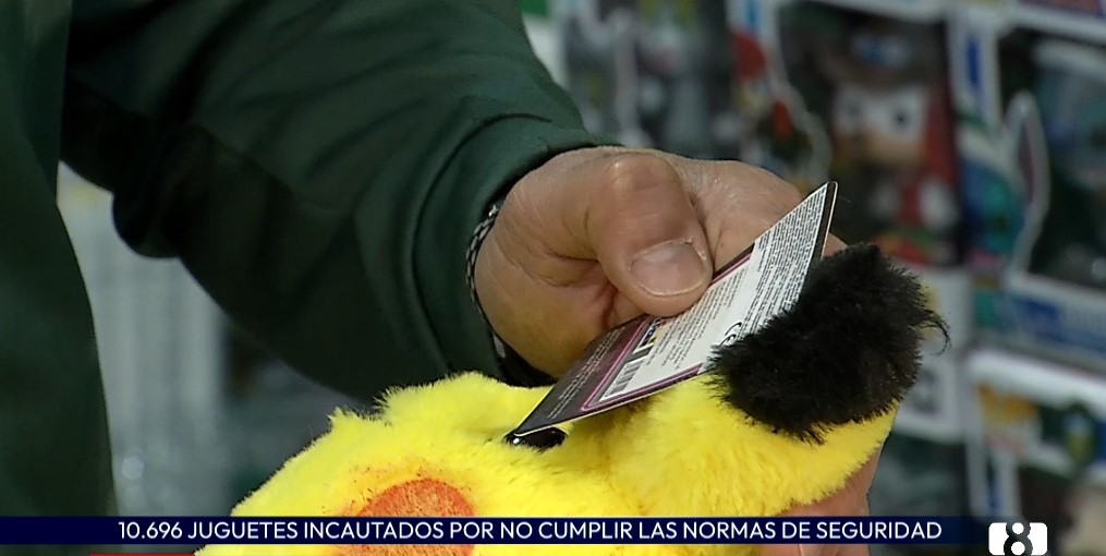 Más de 10.000 juguetes incautados en Manises por no cumplir las condiciones de seguridad