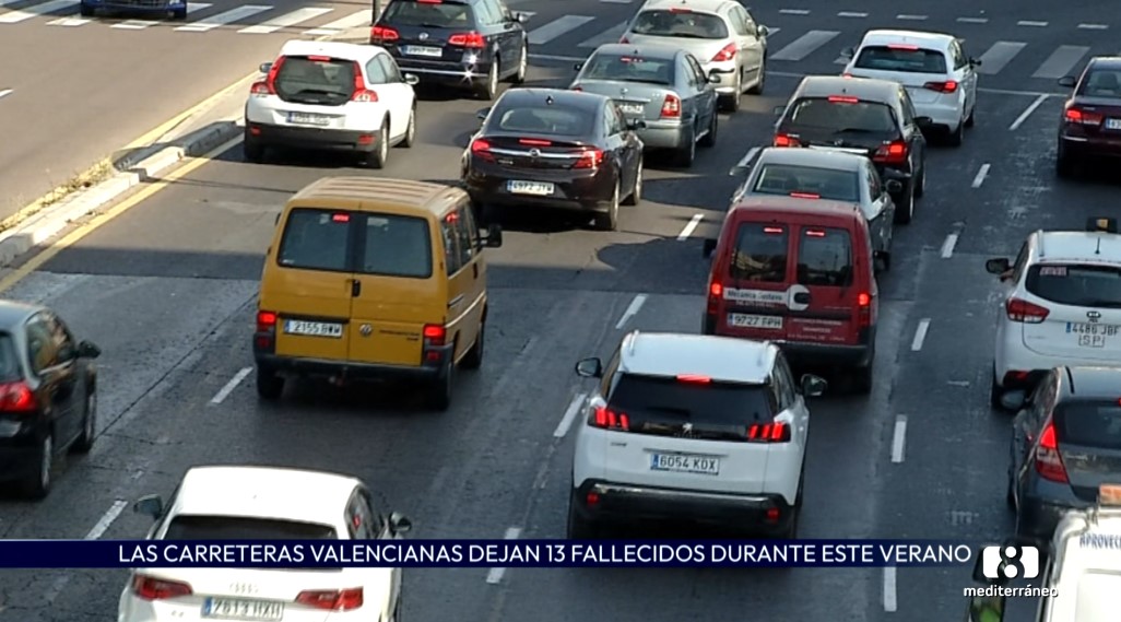 Las carreteras valencianas dejan 13 fallecidos este verano, 14 menos que el anterior