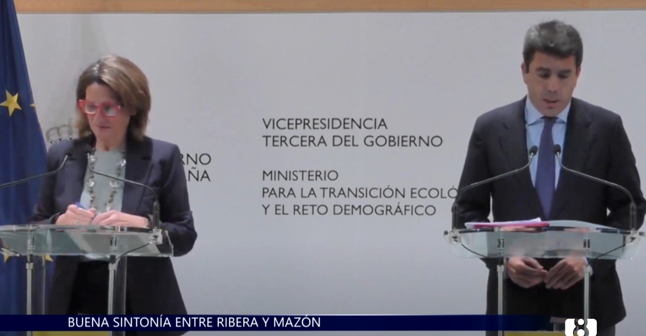 Mazón y Ribera acuerdan un plan de emergencia para l'Albufera de Valencia