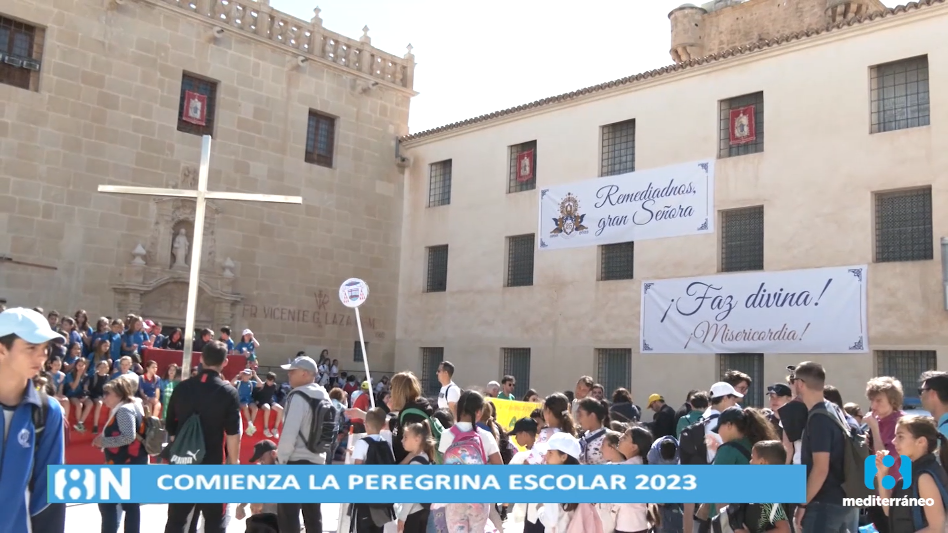 Alicante celebra la Peregrina Escolar previa a la celebración de la Santa Faz