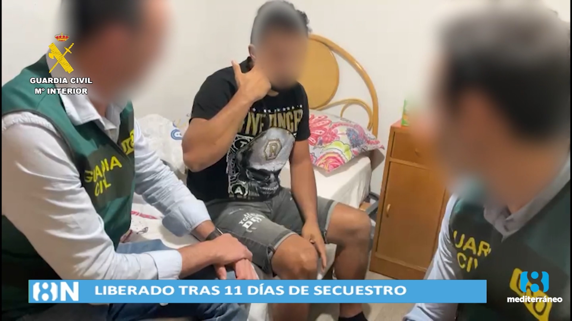 Liberan a una persona secuestrada tras 11 días de cautiverio entre Alicante y Murcia
