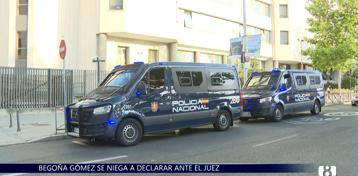 Begoña Gómez se niega a declarar ante el juez