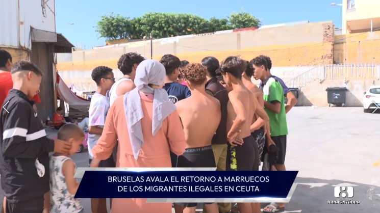 Bruselas avala el retorno a Marruecos de los migrantes de Ceuta, incluidos menores