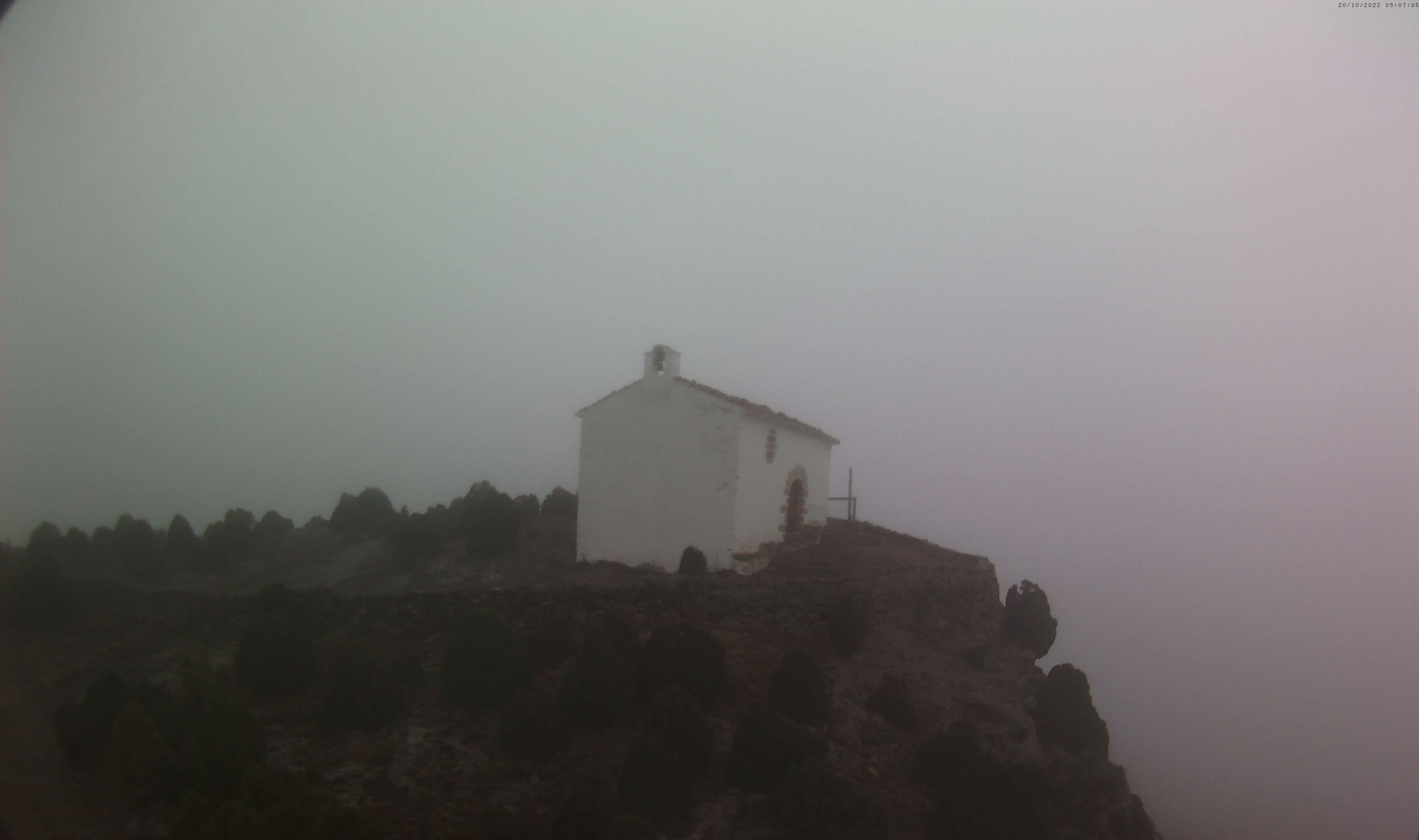 Jueves gris, con alguna lluvia débil y sensación de bochorno acusada