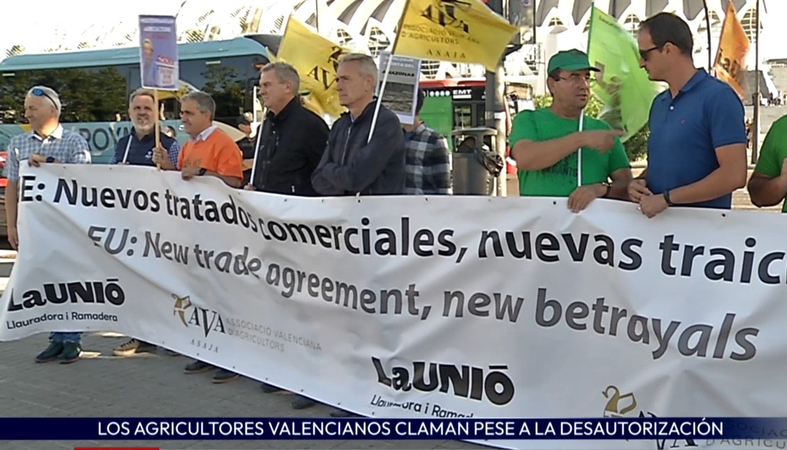 Agricultores acusan al Gobierno de desautorizar su protesta para 