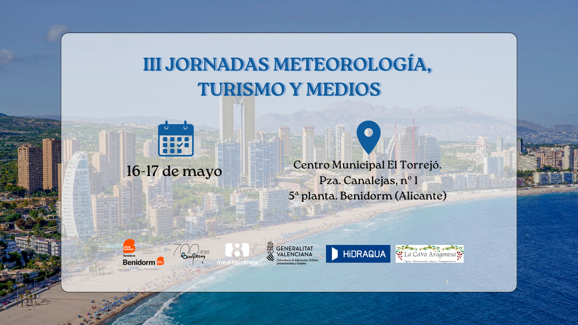 Éxito en las III Jornadas de meteorología, turismo y medios de comunicación