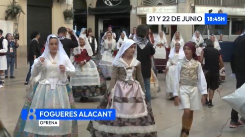 Hogueras de Alicante: sigue la ofrenda en La 8 Mediterráneo 