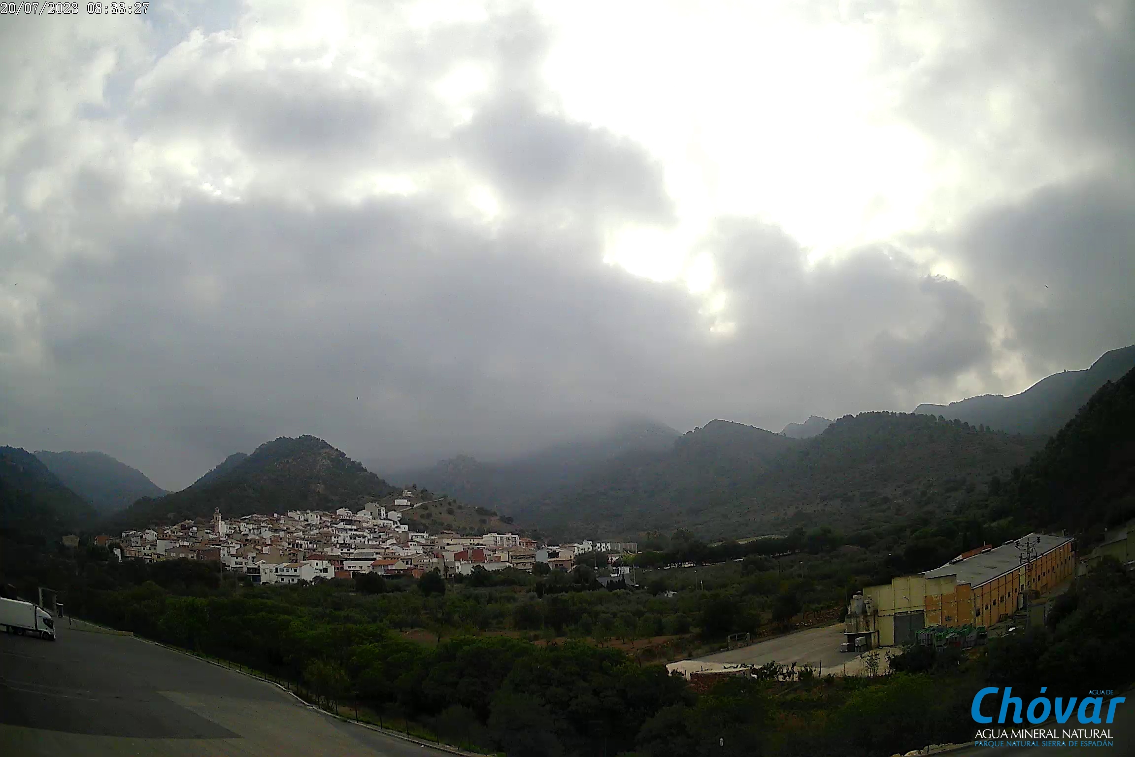 Bajan algo las máximas, con tormentas vespertinas