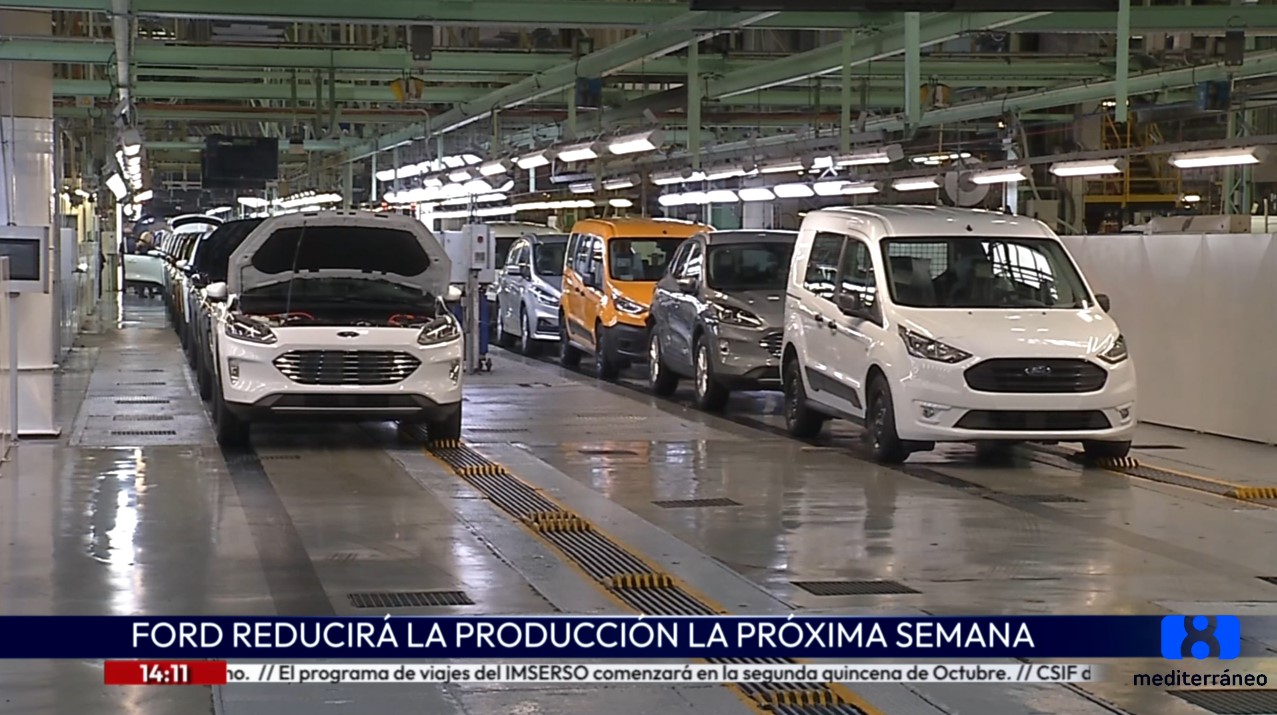 Ford reducirá su producción en Almussafes la próxima semana