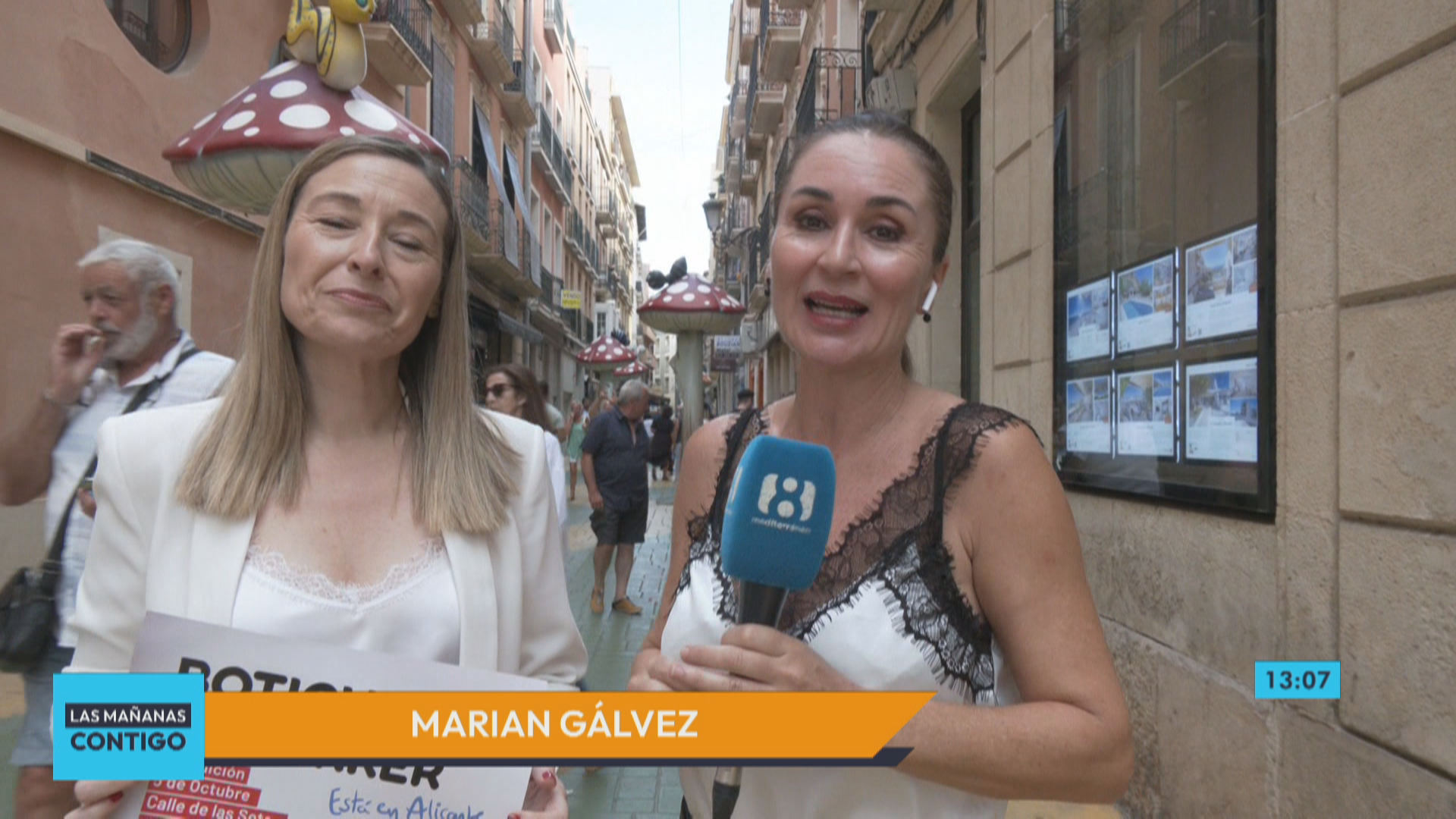 Los comercios de la calle de las Setas salen a la calle 