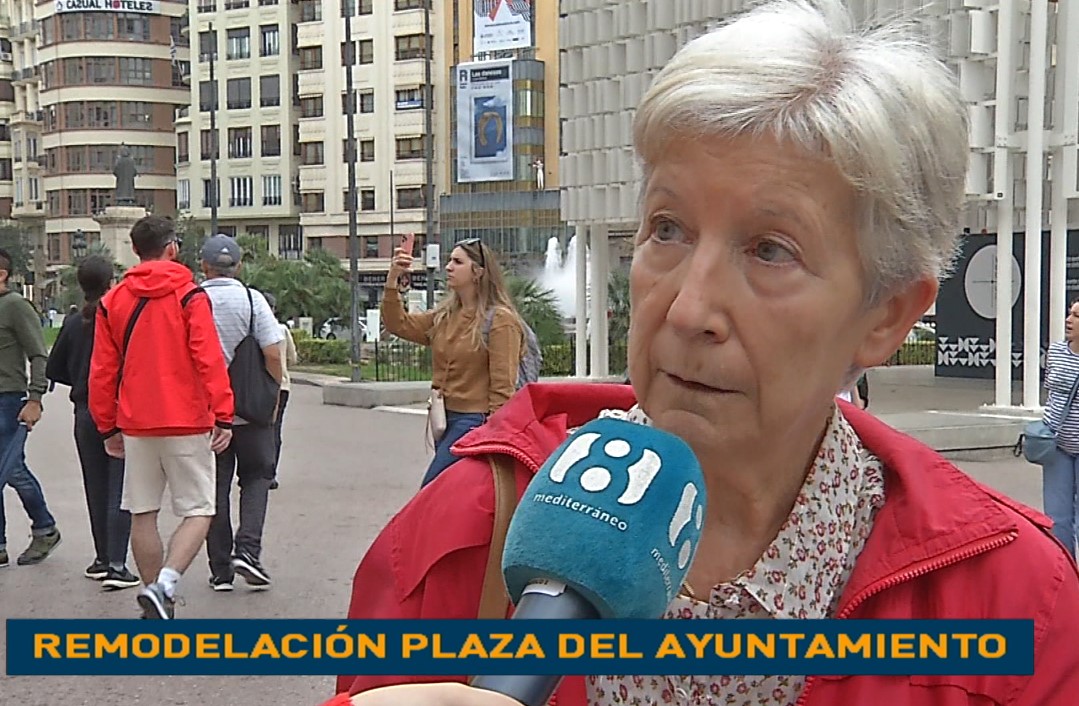 ¿Qué opinan los ciudadanos de la nueva plaza del Ayuntamiento de Valencia?
