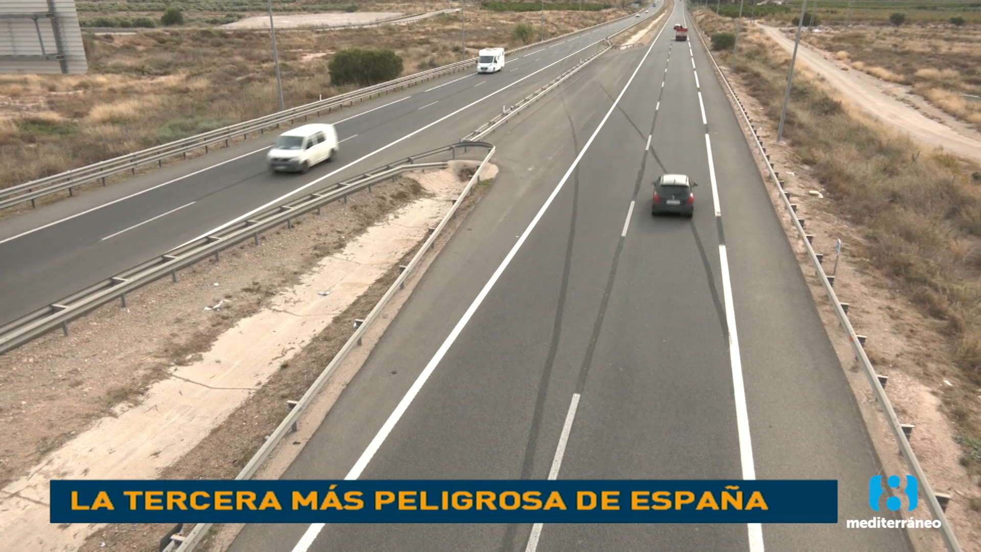 Una carretera de Alicante es la tercera más peligrosa de toda España