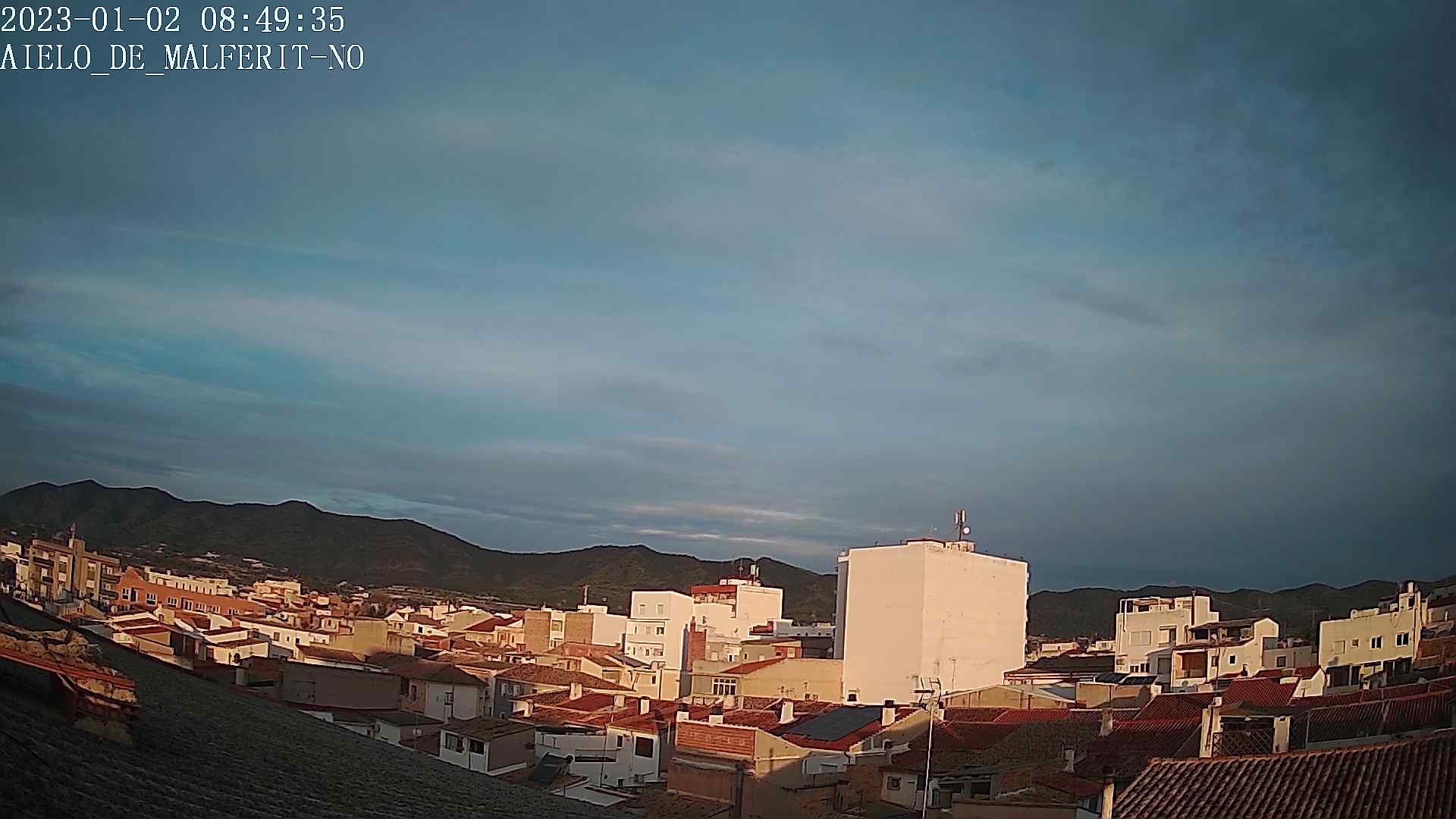 Temperaturas más frescas y aumento de la nubosidad