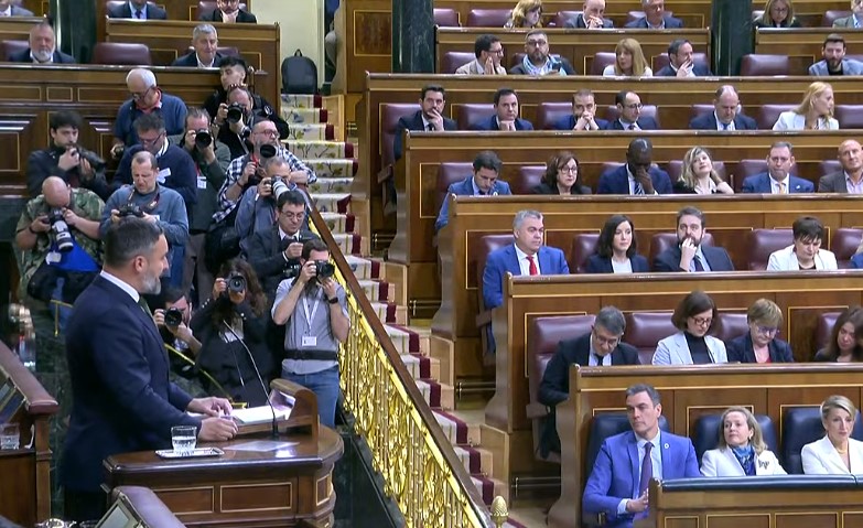 El Congreso de los Diputados debate la moción de censura de Vox