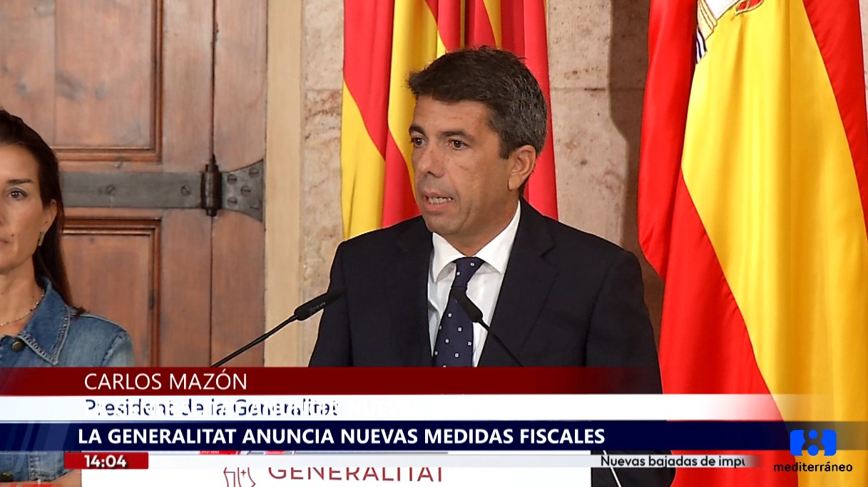 Mazón anuncia nuevas deducciones fiscales: gastos de óptica, dentista y gimnasio