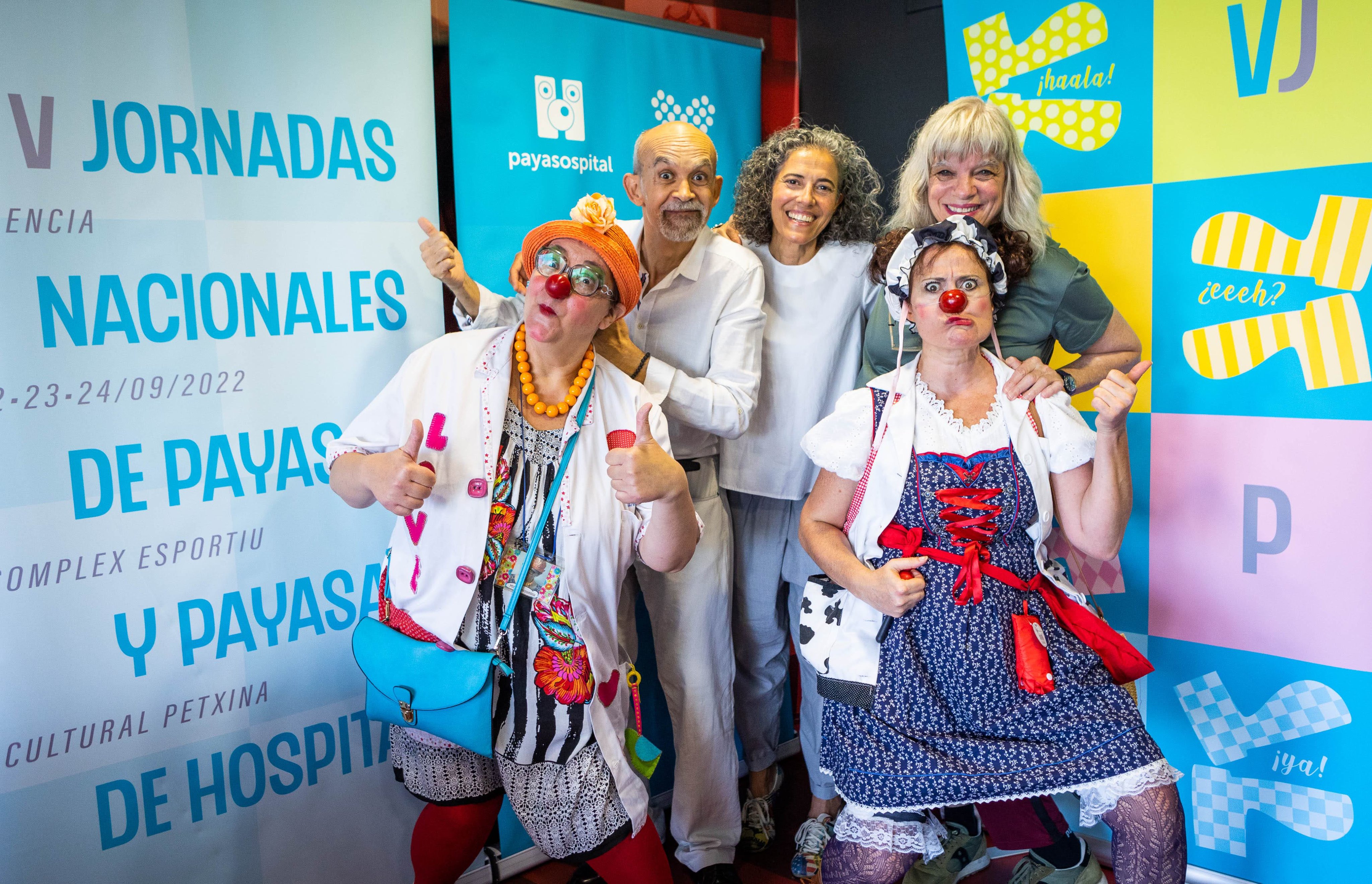Valencia recibe a payasos y payasas de hospital de toda España
