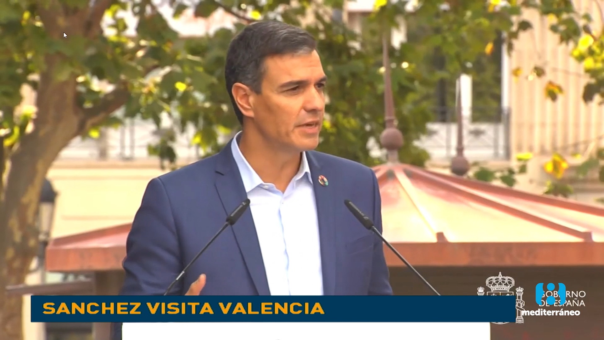 Así ha sido la visita sorpresa del presidente Sánchez a Valencia
