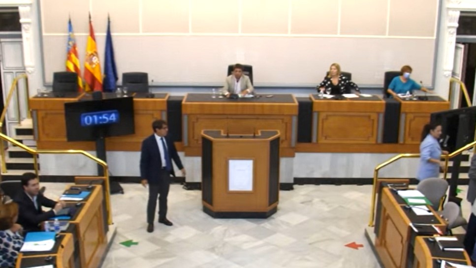 Unanimidad en la Diputación para reclamar que Alicante sea sede de la Agencia de la IA