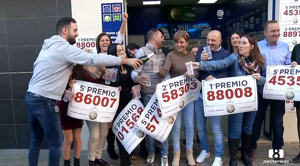 El Gordo de Navidad deja premios en varias poblaciones de la Comunidad Valenciana
