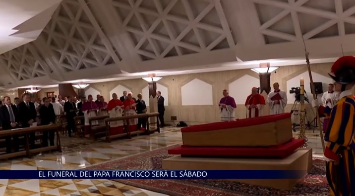 El funeral del Papa Francisco será el sábado
