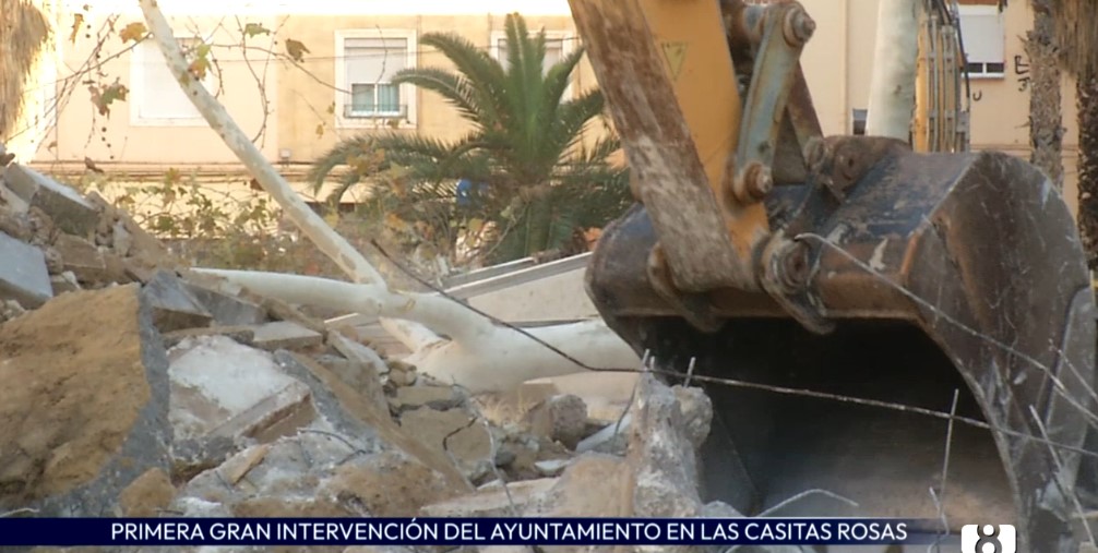Comienza la remodelación para acabar con la delincuencia en las Casitas Rosas
