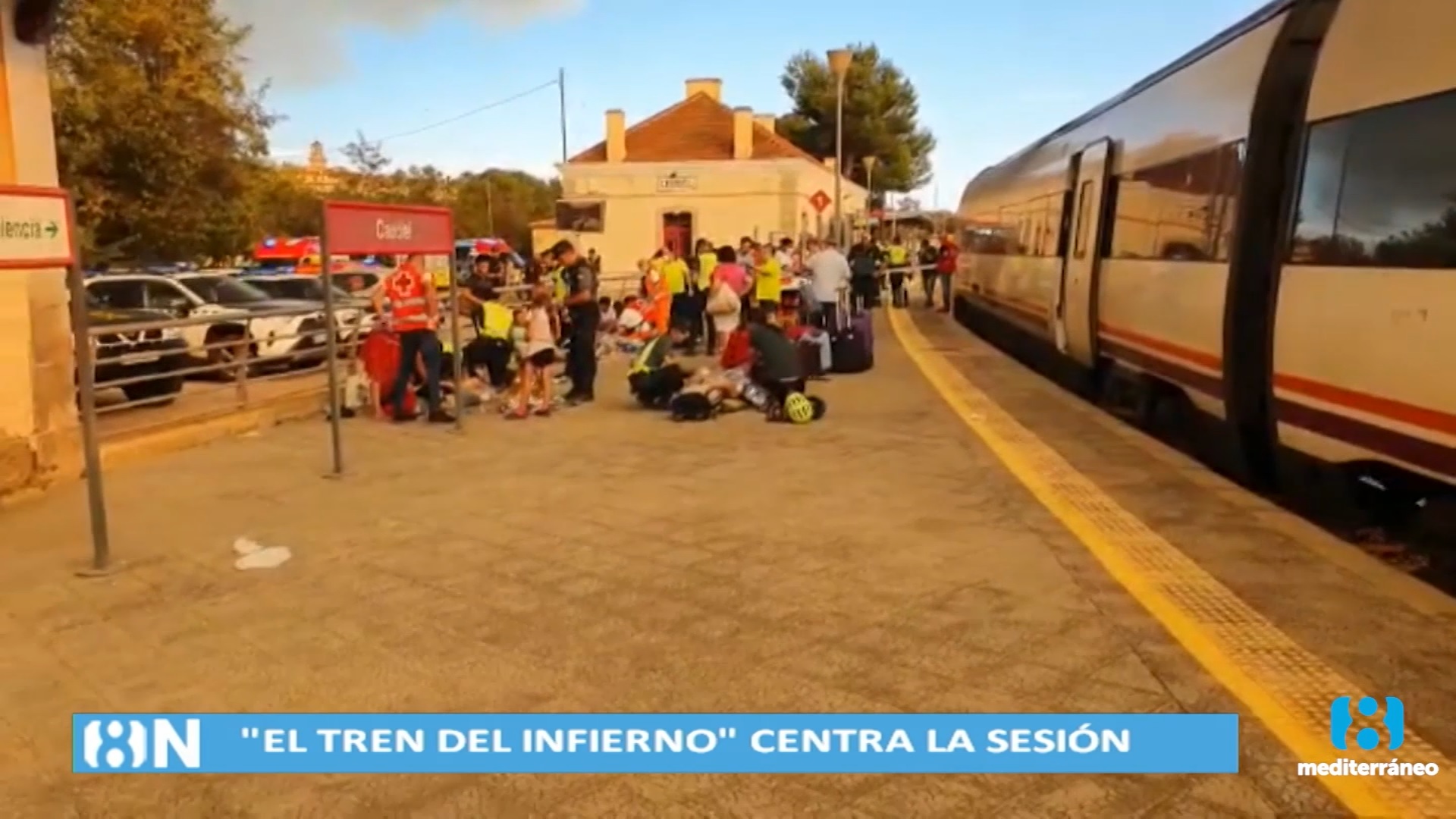 El incidente del tren de Bejís protagoniza la última sesión de control de la legislatura