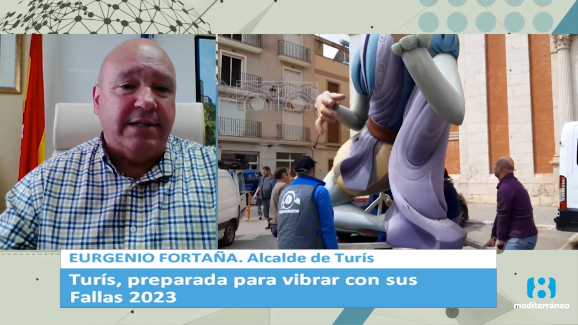 Turís, preparada para vibrar con sus Fallas 2023