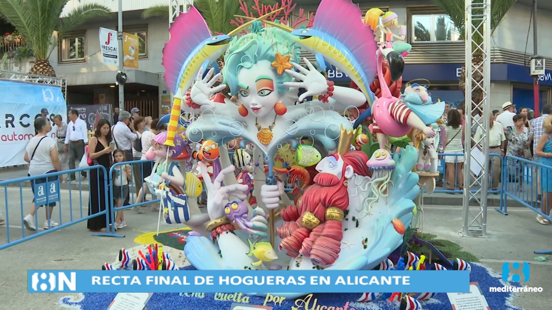 La despedida de las Hogueras 2023, en directo en La 8 Mediterráneo