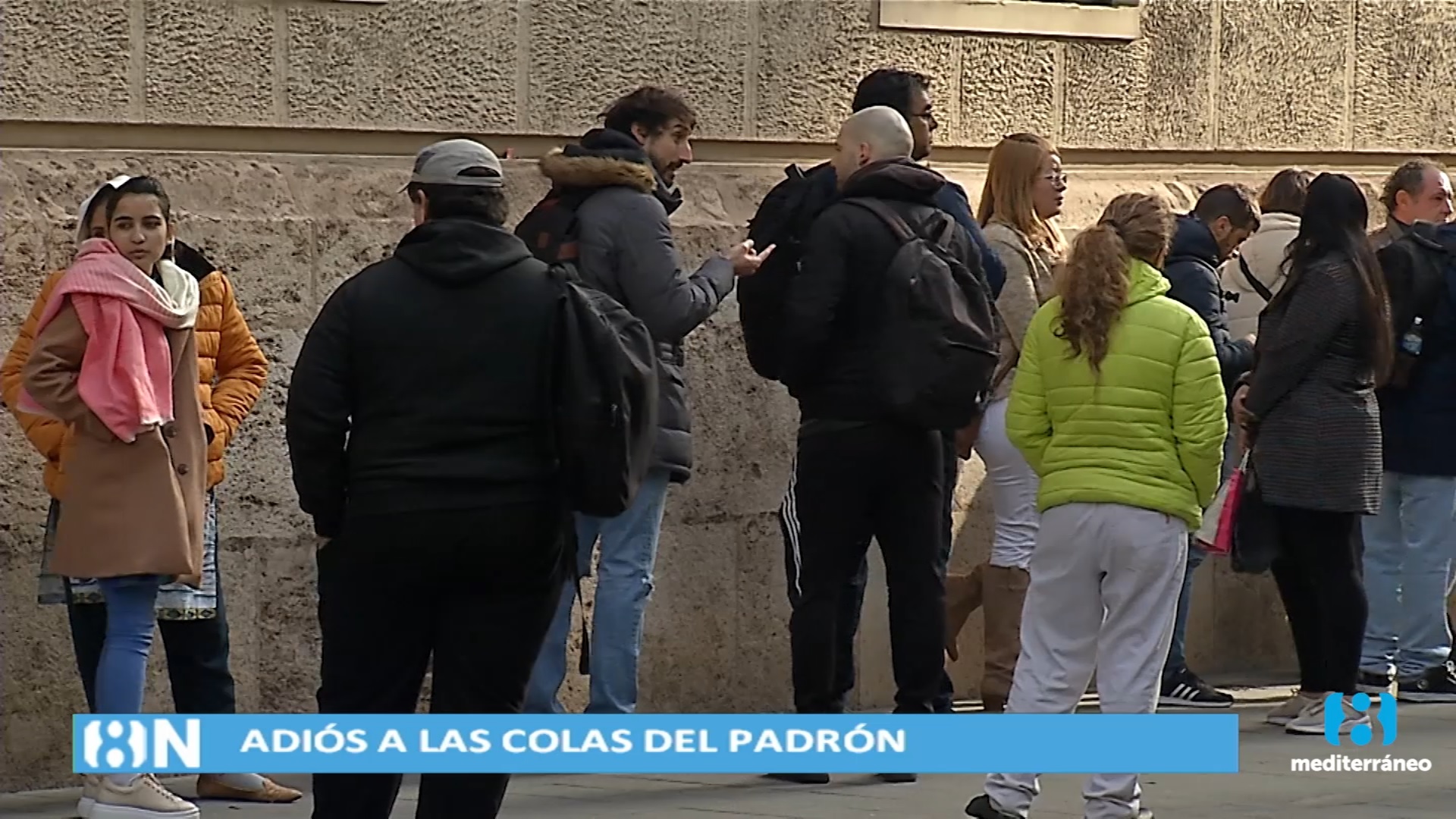 Se acabaron las colas para solicitar el padrón en Valencia