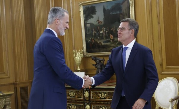 El Rey propone a Feijóo como candidato a la investidura