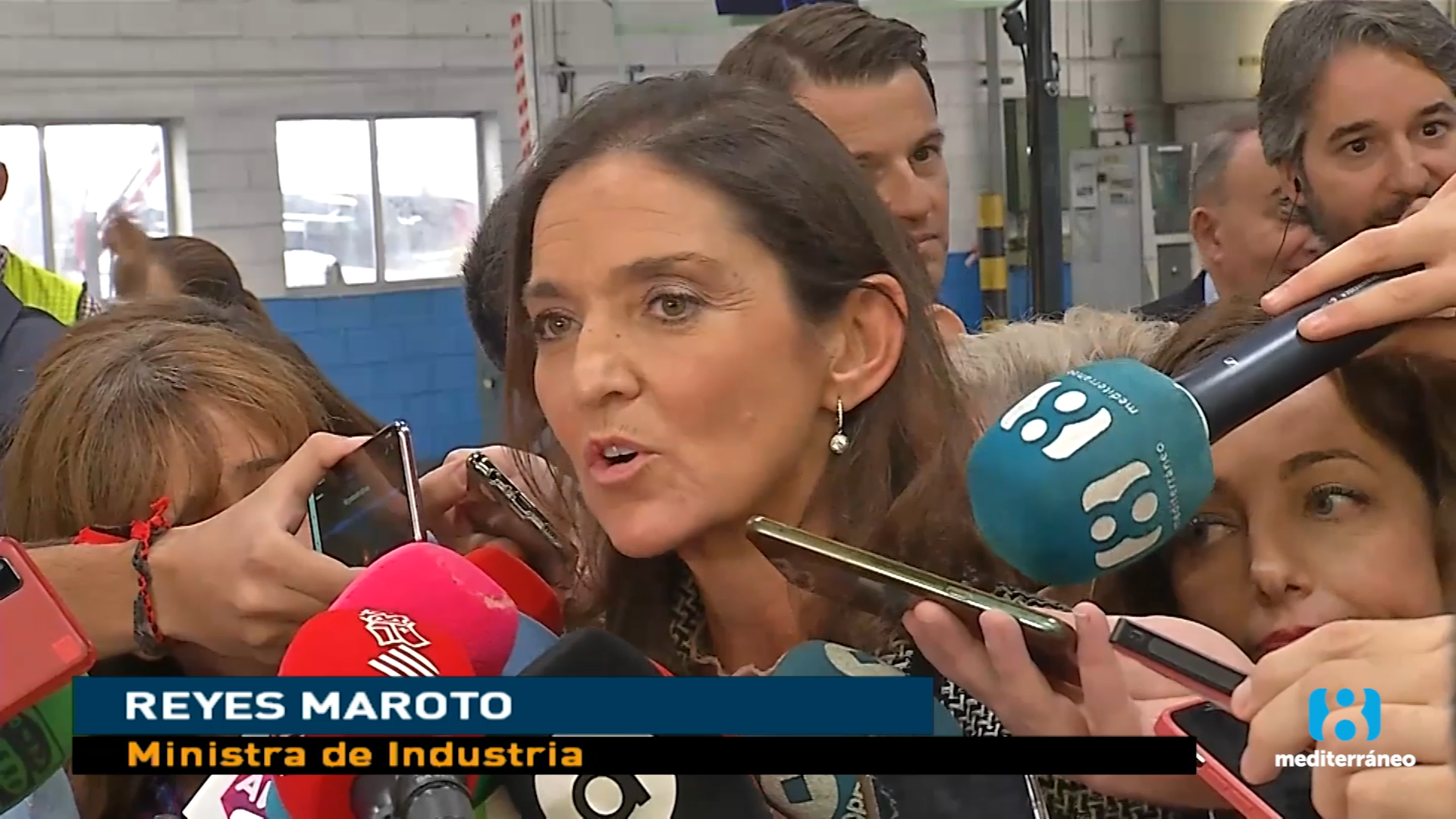 Reyes Maroto visita Ford y se compromete a facilitar la electrificación de los vehículos