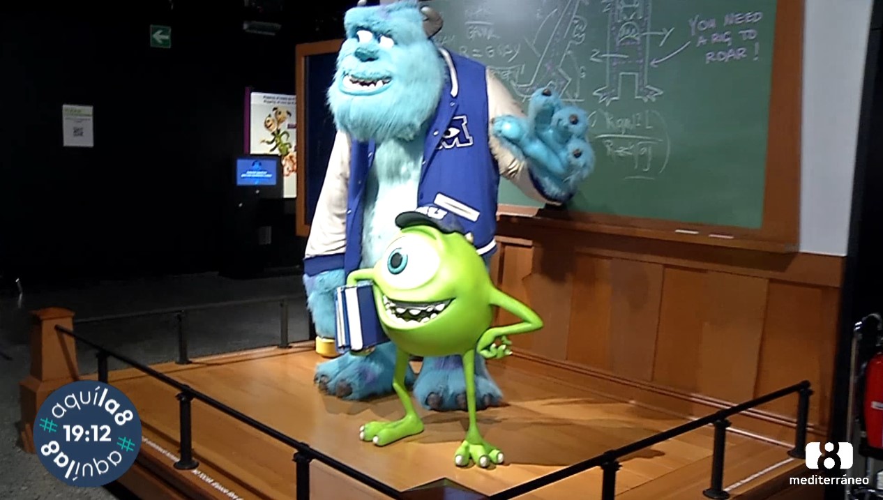 Así es la gran exposición sobre Pixar que se puede visitar en Valencia