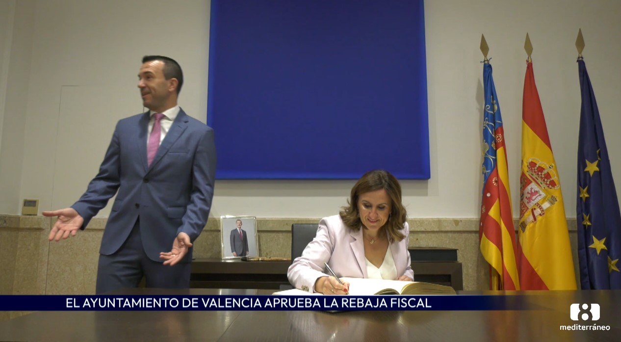 El Ayuntamiento de Valencia aprueba las rebajas fiscales de 2024 por 71 millones de euros
