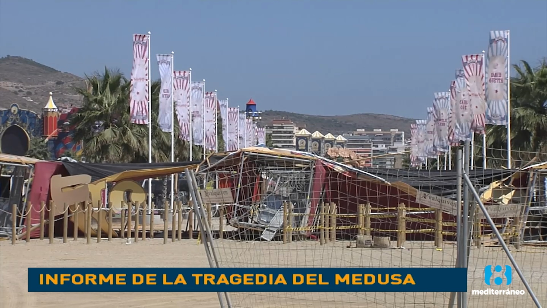 El informe del perito detecta fallos en los anclajes del Medusa Festival