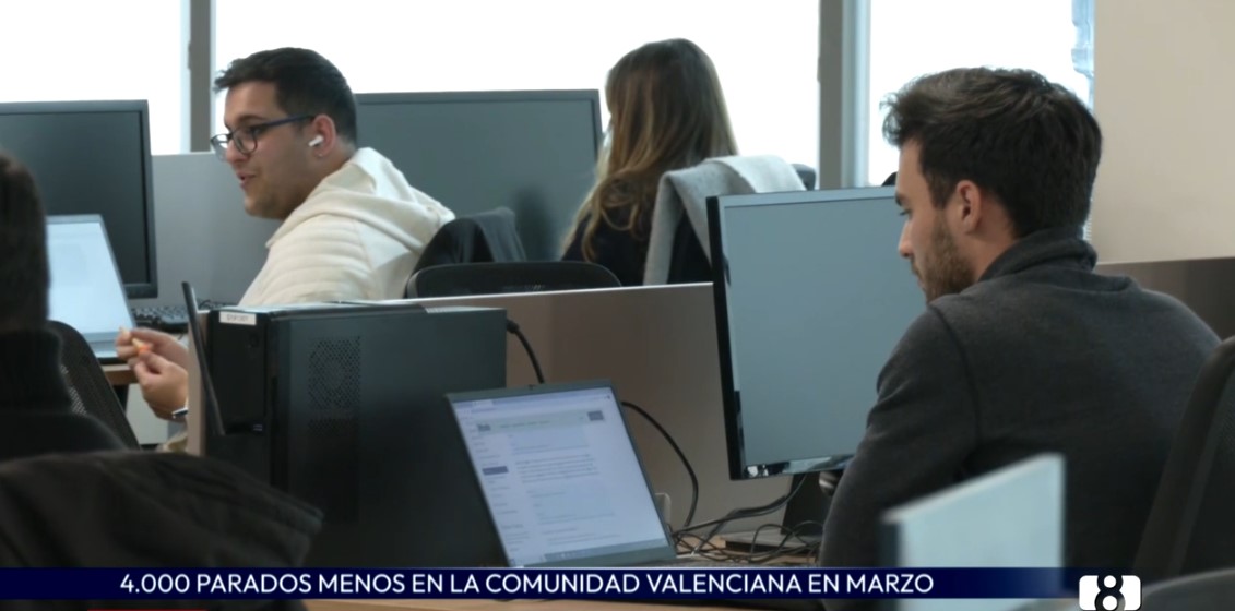 El paro baja en casi 4.000 personas en marzo en la Comunidad Valenciana