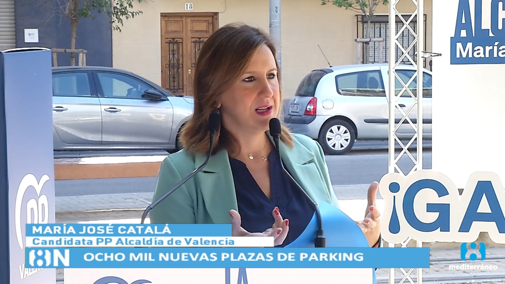 El ambicioso proyecto del PP: 8.000 nuevas plazas de parking en Valencia