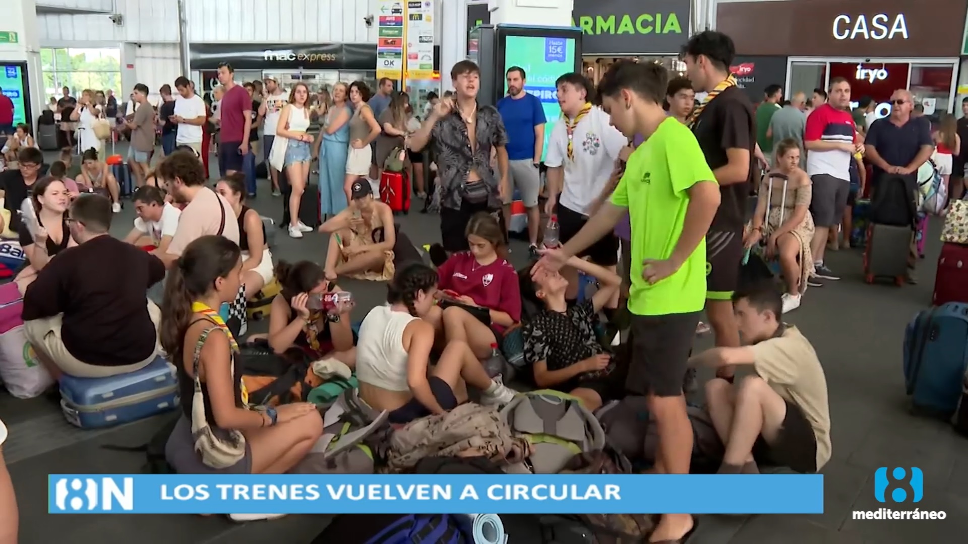 Adif inicia una investigación para conocer las causas del incendio del túnel de San Isidro