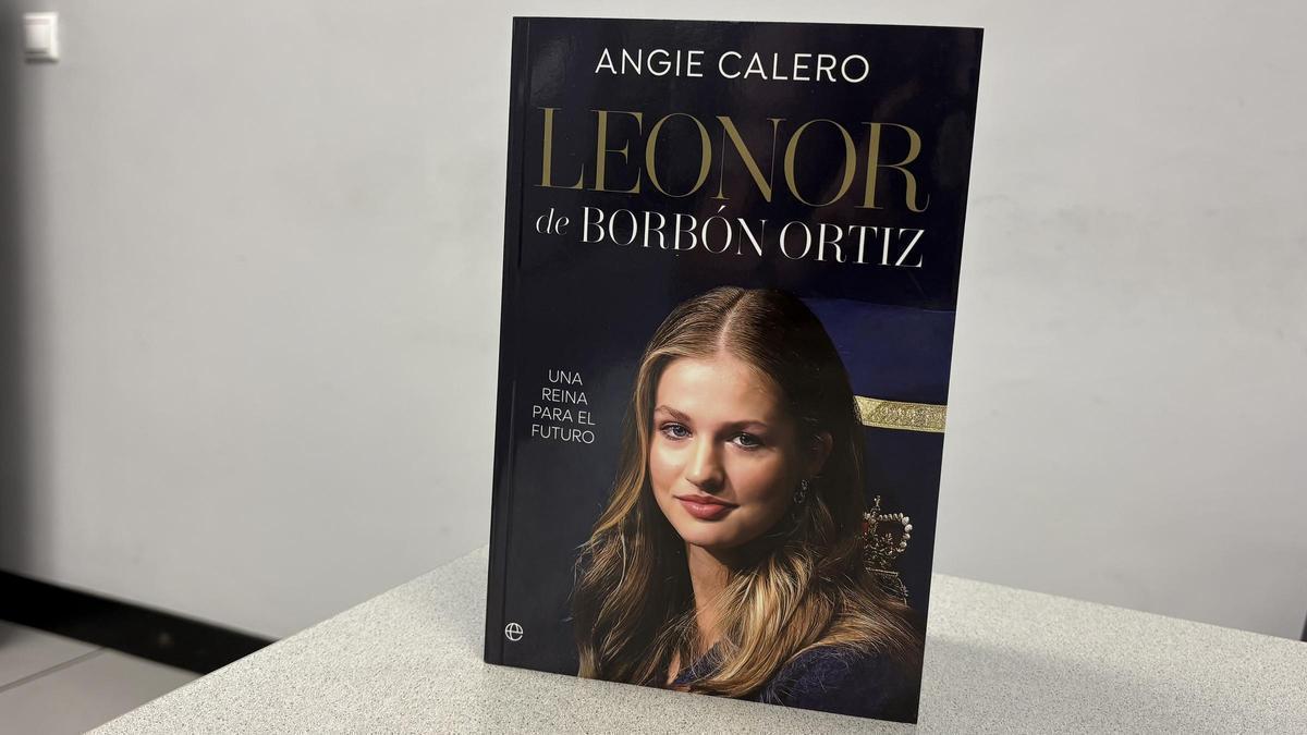Angie Calero retrata a la princesa Leonor en su nuevo libro