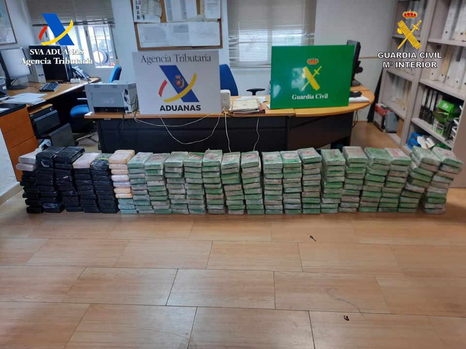Incautados 620 kilos de cocaína en el Puerto de Valencia procedentes de América