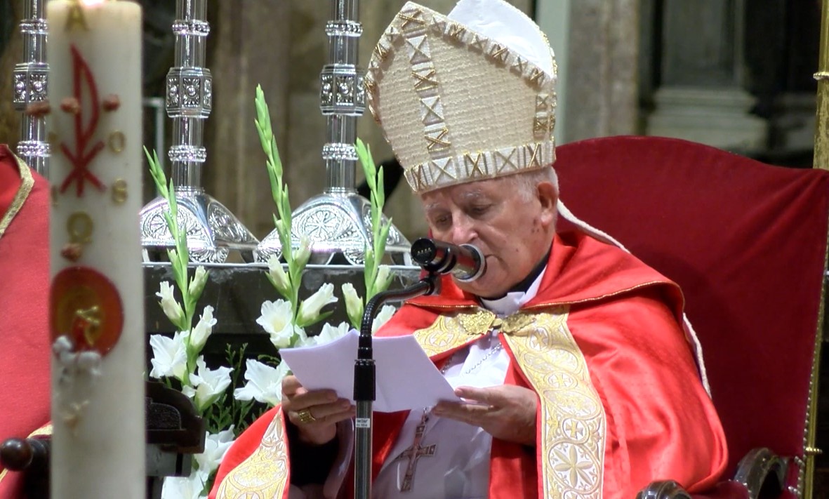 Sigue en directo la despedida del cardenal Cañizares este domingo en La 8 Mediterráneo