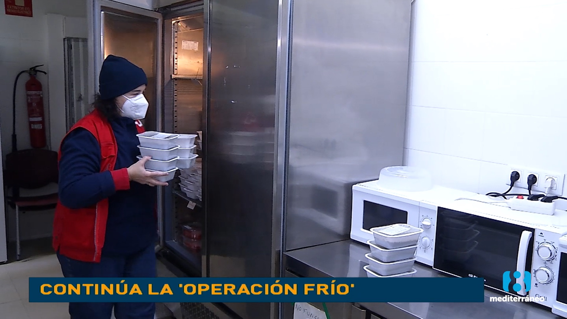 El albergue municipal de Valencia acoge a personas sin hogar en la ‘Operación frío’