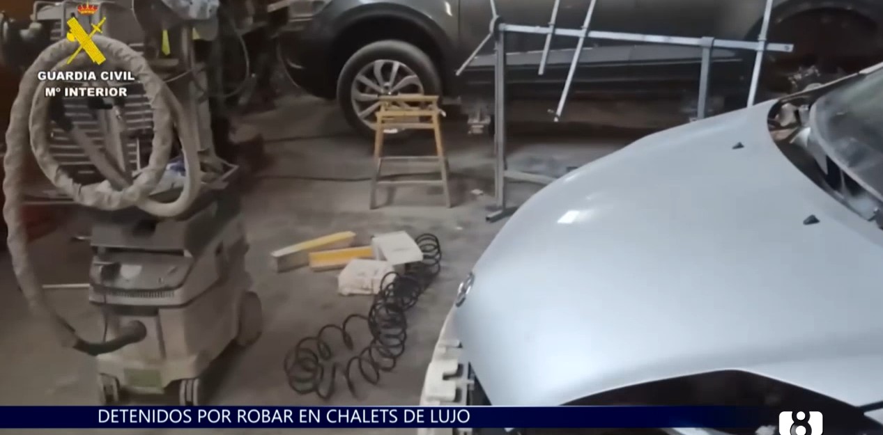 Nueve detenidos por robar en chalets de lujo de Alicante