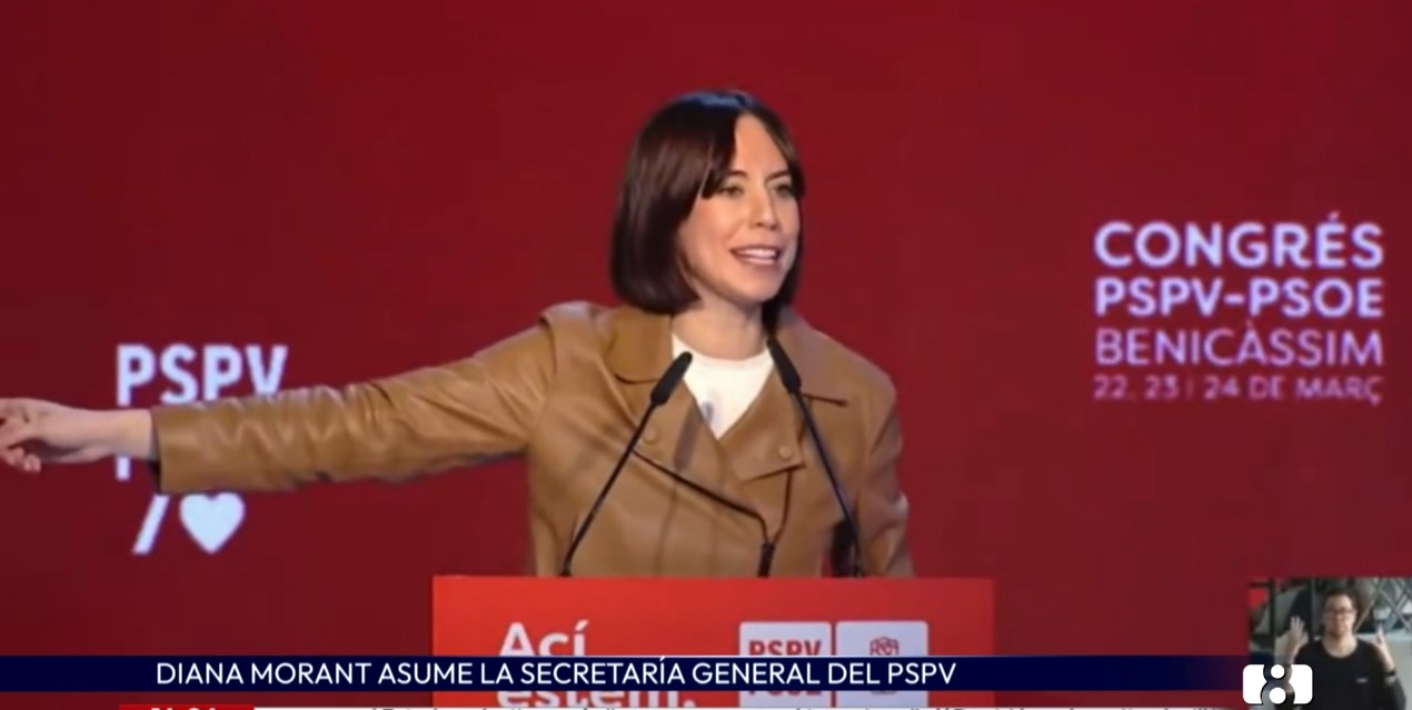 Diana Morant, nueva secretaria general del PSPV